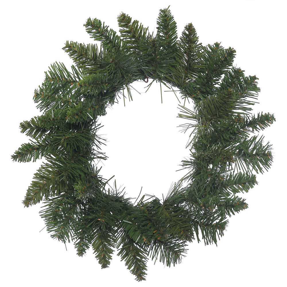 3PK - 12in. Durango Spruce Wreath 40 Green PVC Tips