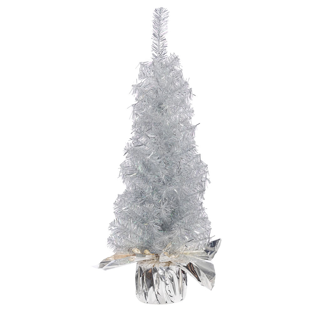 24in. x 8in. Crystal Silver tree 181 PVC tips