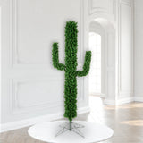 Vickerman 7.5ft. Unlit Cactus Pine Artificial Christmas Tree Unlit - BulbAmerica