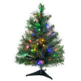 Vickerman 2ft. Cheyenne Pine Artificial Christmas Tree in LED Lights