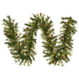 6' Mixed Country Swag Garland 70 Clear