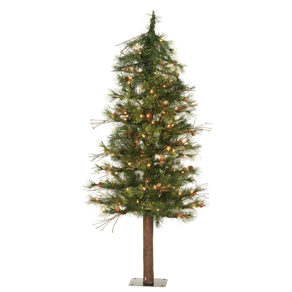Vickerman 4ft. Mixed Country Alpine Artificial Christmas Tree