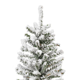 Vickerman 12in. flocked Mini Pine Artificial Christmas tree_2