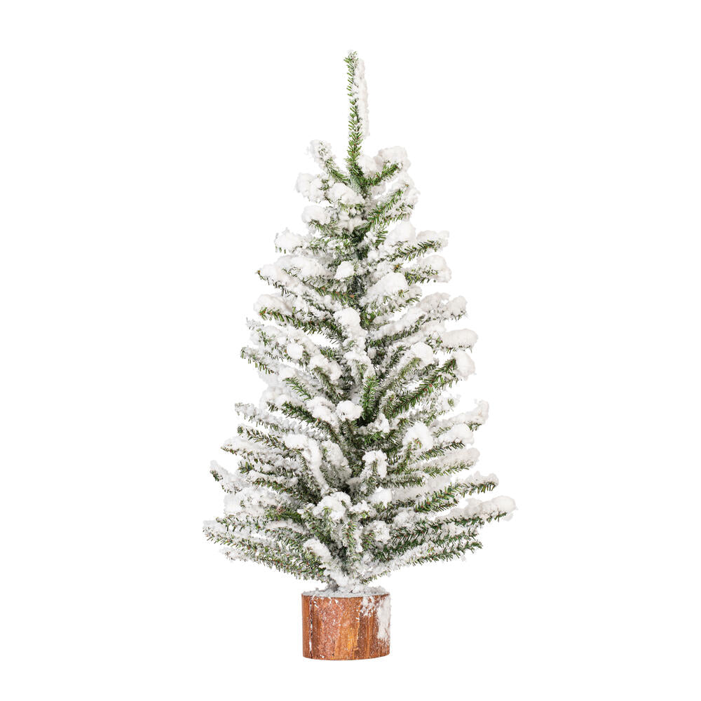 Vickerman 18in. flocked Mini Pine Artificial Christmas tree