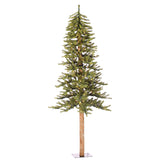 Vickerman 6ft. x 33in. Alpine Artificial Christmas Tree Warm White LED Lights
