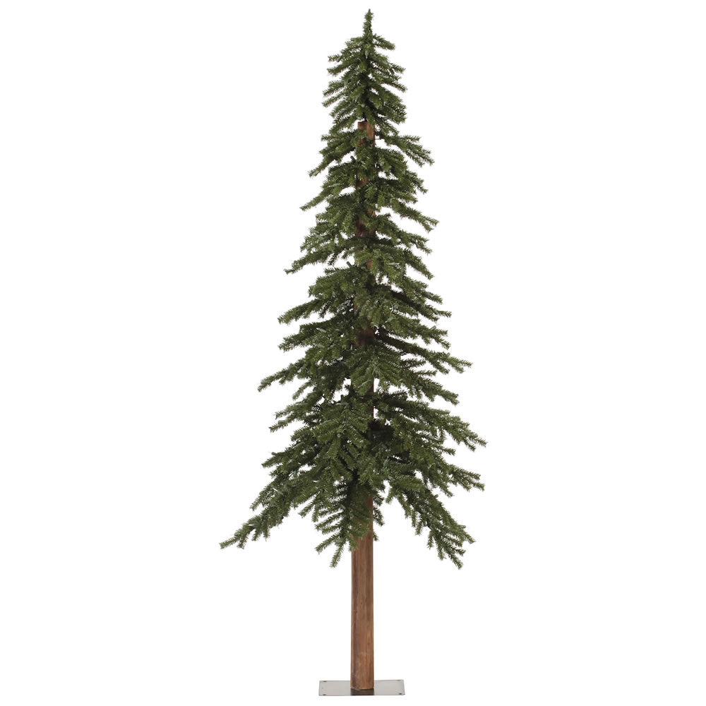 Vickerman 9ft.Natural Alpine Artificial Christmas Tree Unlit