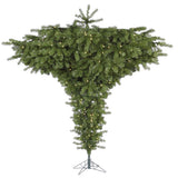 Vickerman 7.5ft. Upside Down Artificial Christmas Tree in LED Lights