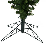 Vickerman 7.5ft. Upside Down Artificial Christmas Tree Multi-Colored LED Lights - BulbAmerica