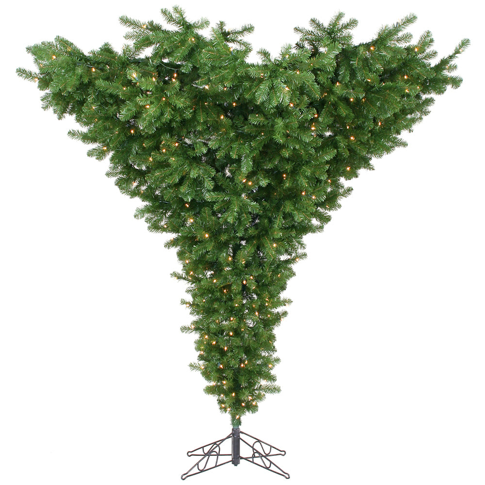 Vickerman 9ft.Upside Down Artificial Christmas Tree Unlit