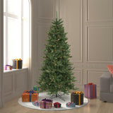 Vickerman 6.5ft. Camdon Fir Slim Artificial Christmas Tree in LED Lights - BulbAmerica