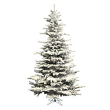 Vickerman 7.5ft. Flocked Sierra Fir Artificial Christmas Tree Unlit