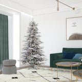 Vickerman 8.5ft. Sierra Fir Artificial Christmas Tree Multi-Colored LED lights - BulbAmerica