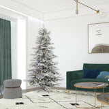 Vickerman 12ft. Sierra Fir Artificial Christmas Tree Multi-Colored LED lights - BulbAmerica