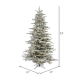 Vickerman 12ft. Sierra Fir Artificial Christmas Tree Multi-Colored LED lights_3