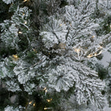 Vickerman 7.5ft. Sierra Fir Slim Artificial Christmas Tree in LED lights - BulbAmerica