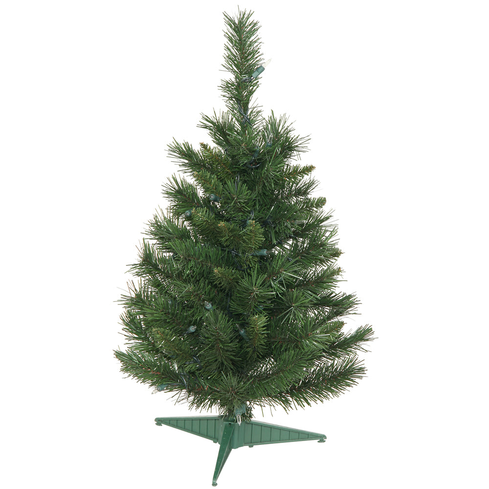 3 Pack - Vickerman 2Ft. Green 72 Tips Christmas Tree