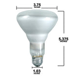 BulbAmerica 65 watts BR30 Flood E26 Medium Screw in base Incandescent Light Bulb_1