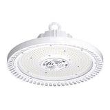 Hubbell 15-in Round LED High Bay 200W 28,000Lm 4000K Dimmable Clear Flat Lens