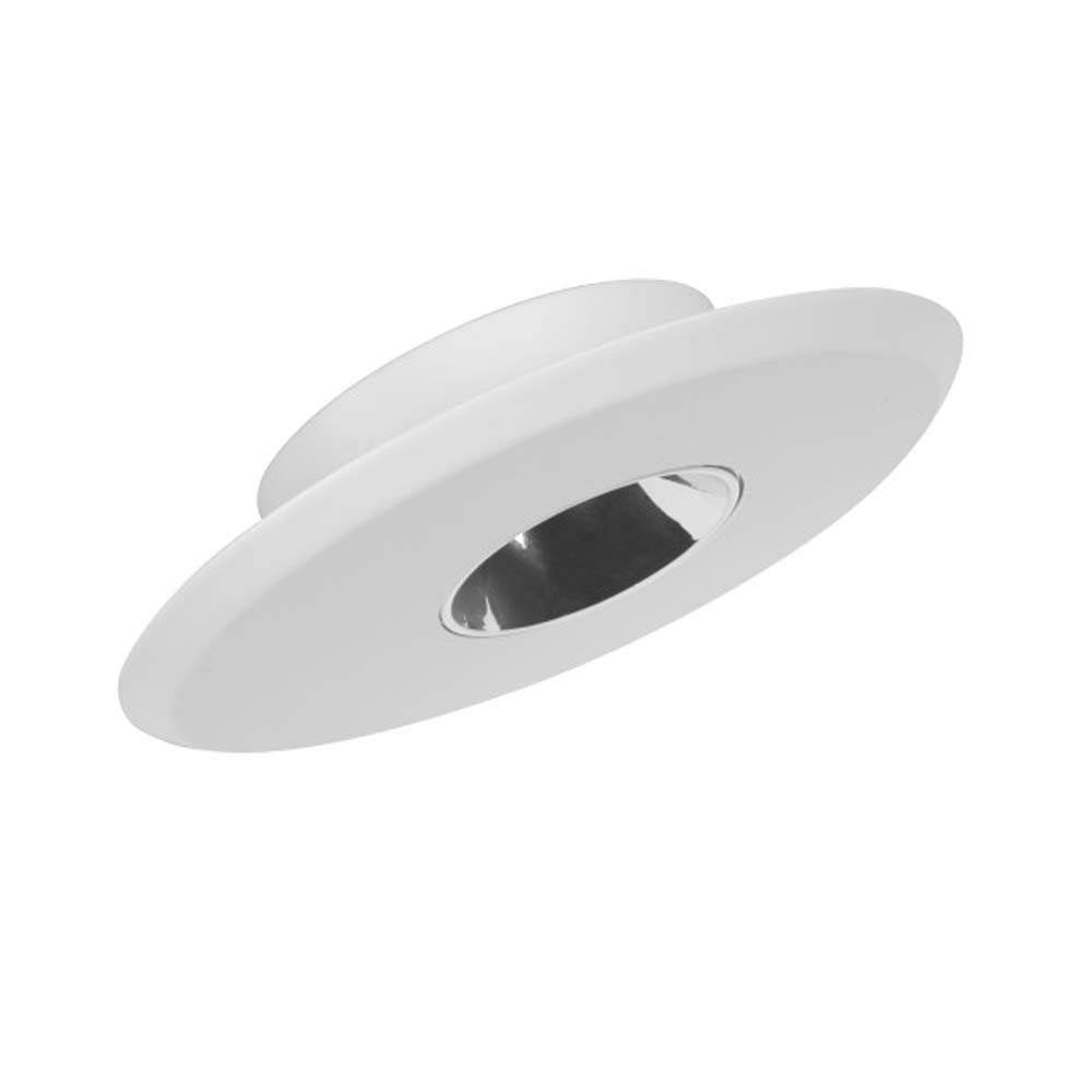 DLFv4 SureFit 5-inch Selectable LED Flush Mount Downlight with White Wall Wash Trim