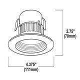 Nicor - DLR3-10-120-3K-OB-BF - BulbAmerica