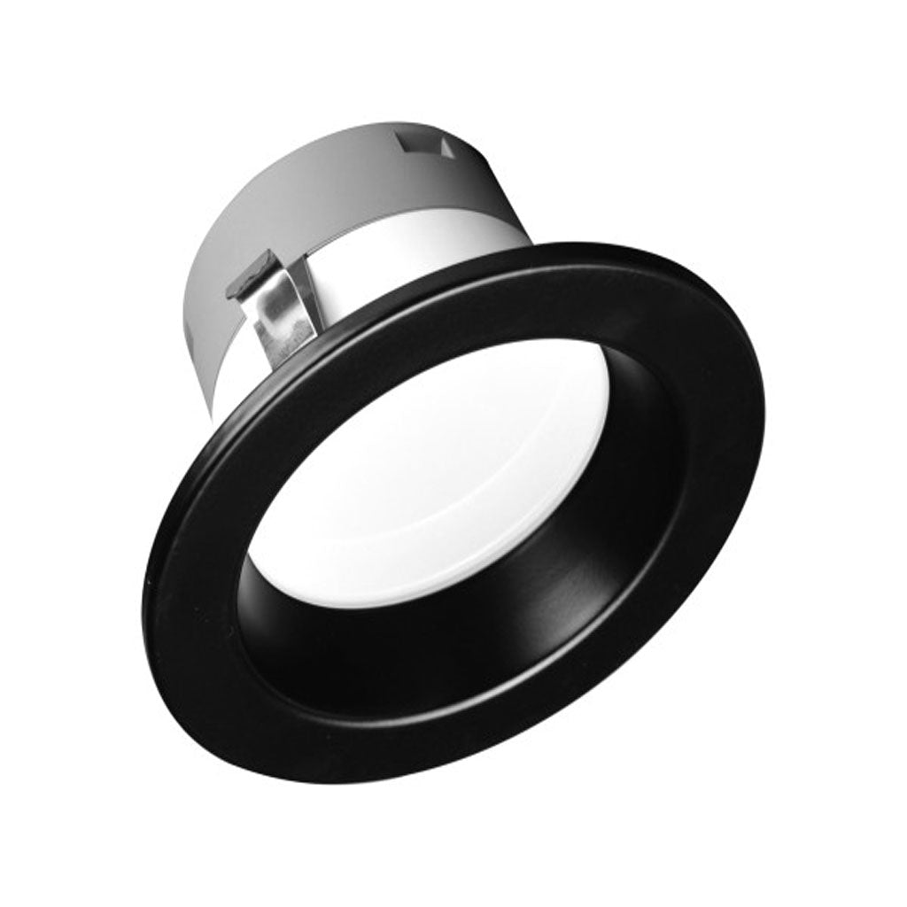 Nicor 4-in Black Selectable Recessed LED Downlight