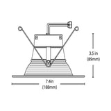 Nicor - DLR56609120SWHBF - BulbAmerica