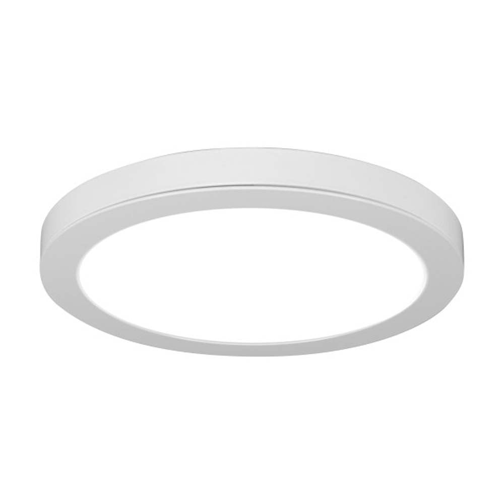 DSE 11-inch Selectable LED Round Surface Mount Downlight - White Finish