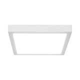 DSE 6-inch Selectable LED Square Surface Mount Downlight - White Finish