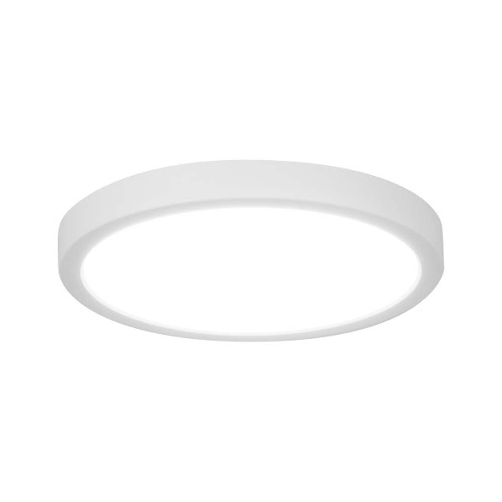 DSE 8-inch Selectable LED Round Surface Mount Downlight - White Finish