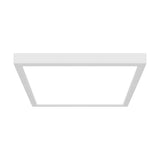 DSE 9-inch Selectable LED Square Surface Mount Downlight - White Finish