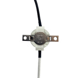 E11 Mini-Candelabra Screw ceramic lamp holder socket with lead wires_1