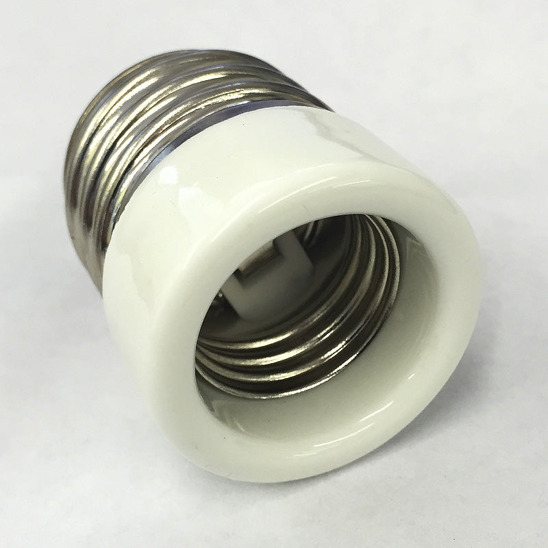 Platinum E26 Medium Screw Base to E39 Mogul Socket - Ceramic Adapter
