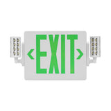 Nicor ECL2 Series Slim LED Emergency Exit Sign Combo Green Lettering