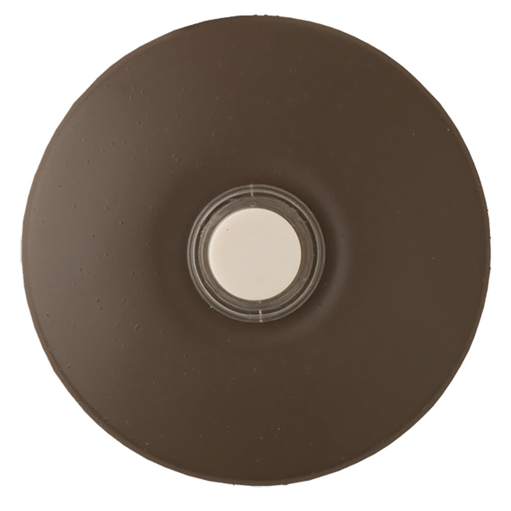 NICOR Lighted Stucco Button for Prime Chime Door Bell Kit, Architectural Bronze