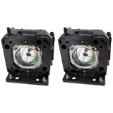 Panasonic PT-DW830 Projector Housing with Genuine Original OEM Bulb