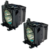 Twin PK Panasonic PT-D5700E Assembly Lamp with Quality Projector Bulb