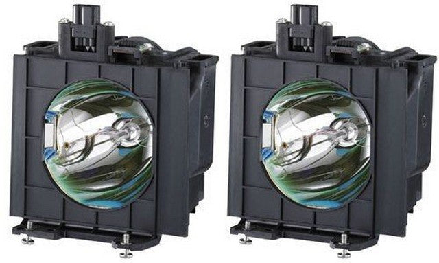 Twin PK Panasonic ET-LAD7700 Projector Housing with Genuine Original OEM Bulb