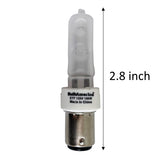 BulbAmerica ETF 150W 120V BA15D Base Frost Halogen Bulb_1