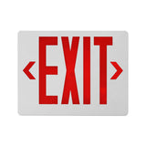Nicor EXL4 Series LED Emergency Exit Sign Red Lettering