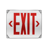 Nicor EXL5 Series LED Outdoor Emergency Exit Sign Red Lettering