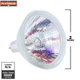 PLATINUM EXT 50w MR16 NSP12 12V w/FG light bulb