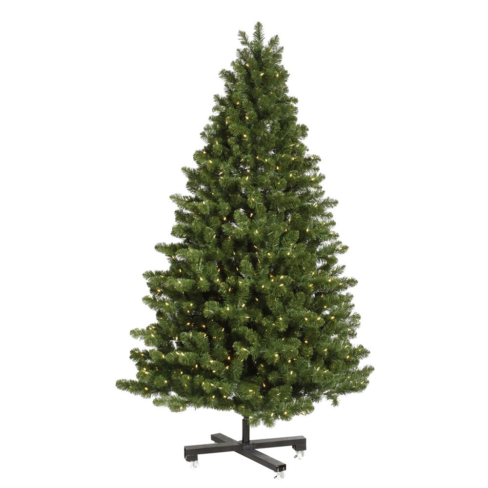 12Ft.  Med Grand Teton Tree 3848 Pvc Two Tone Green Tips