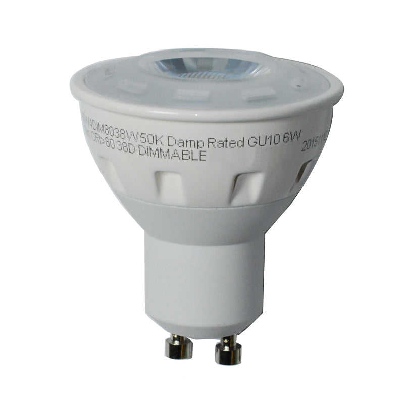High Quality LED 6W GU10 MR16/PAR16 Daylight 450LM Flood Light Bulb