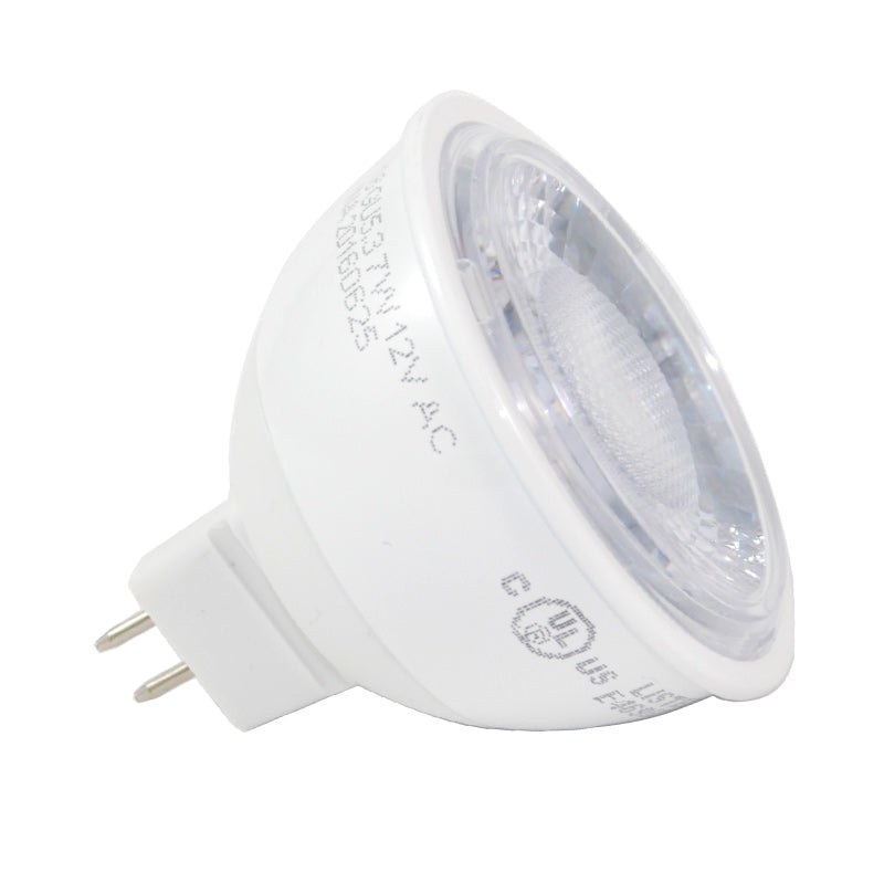 7W MR16 LED Daylight 5000K Dimmable 600LM Flood Light Bulb - 75w equal