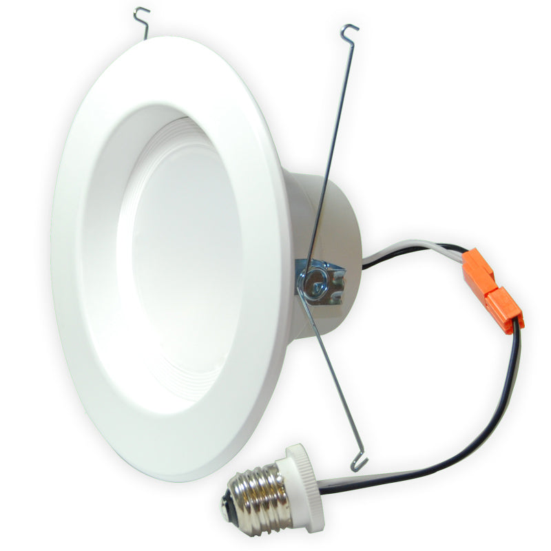 High Quality 5-6 inch Recessed LED 15W Soft White Retrofit Downlight Kit - 100w equiv.