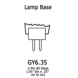 G6.35 GY6.35 GZ6.35 lamp holder - 69727 TP-9A Replacement Socket - BulbAmerica