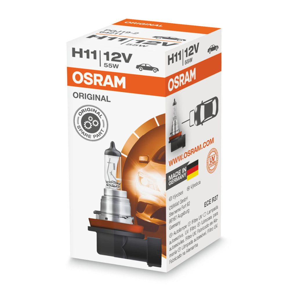 OSRAM H11 55W 12V 64211 Long Life Original High Performance Automotive Bulb
