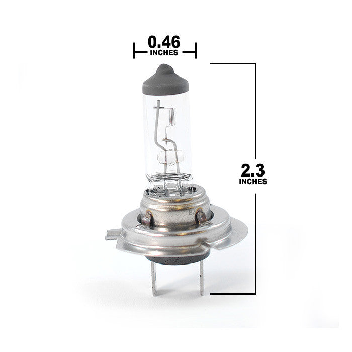 GE H7-55 12V 55w Halogen Automotive Headlight Fog Bulb