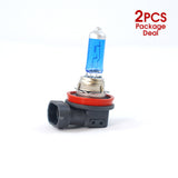 BULBAMERICA H8 - 35W 12V Xenon White Twin Pack Halogen Light Bulb_2