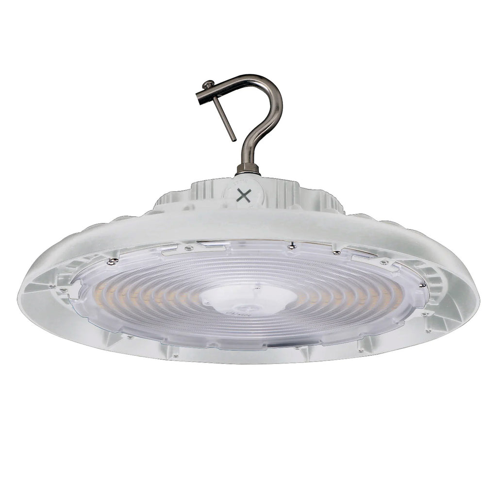 Day-Brite HCY 150W UFO LED Wattage & CCT Selectable - White Round High Bay